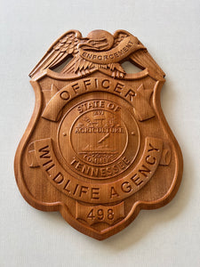 Tennessee Wildlife Resource Agency TWRA Game Warden Badge