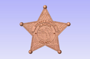 Alachua County Florida Sheriff Department Badge