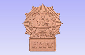 NYPD Detective Shield