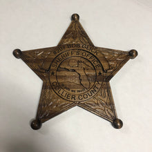 Load image into Gallery viewer, Collier County Sheriff Department Badge. Collier County Florida

